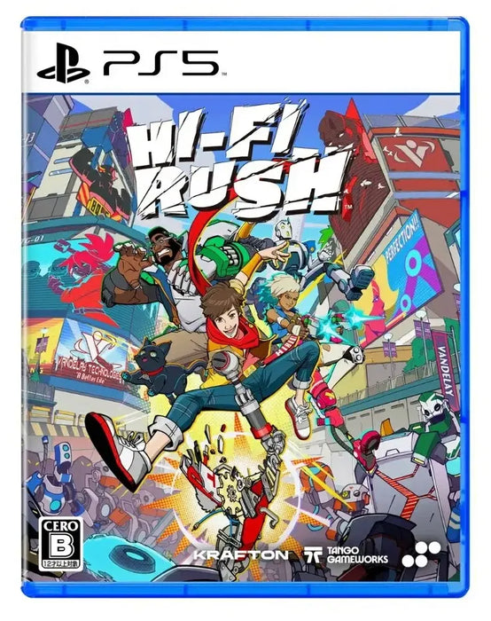 Hi-Fi RUSH [Deluxe Edition] (JPN Import - Multi-Language) - Playstation 5 (PRE-ORDER)