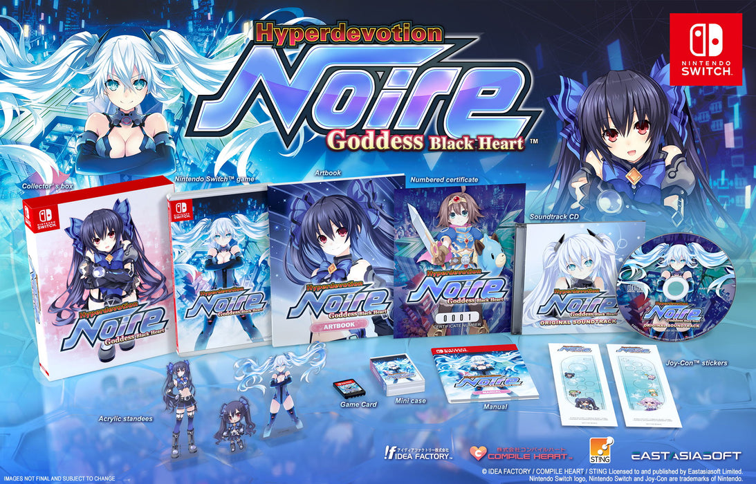 Hyperdevotion Noire: Goddess Black Heart [lLimited Edition] (Asian Import) - Nintendo Switch (PRE-ORDER)