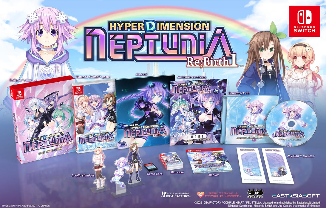 Hyperdimension Neptunia Re;Birth1 (Asian English Multi-Language) [Limited Edition] - Nintendo Switch