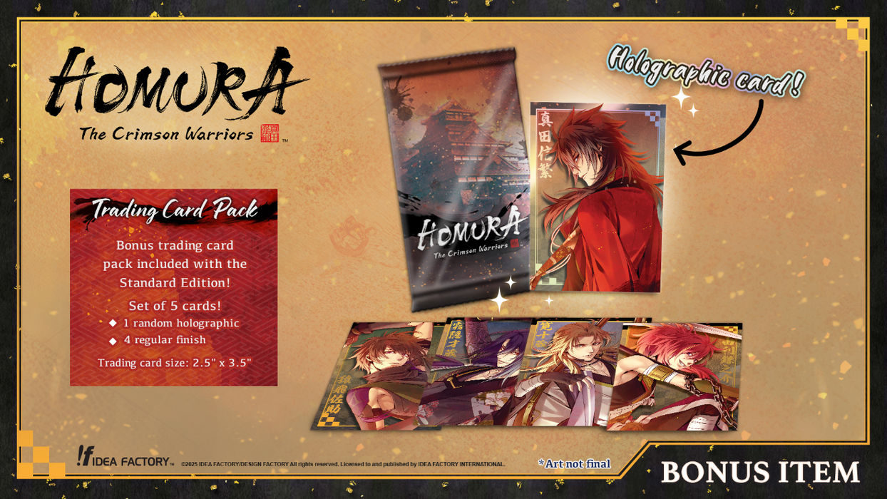 Homura: The Crimson Warriors - Nintendo Switch (PRE-ORDER)