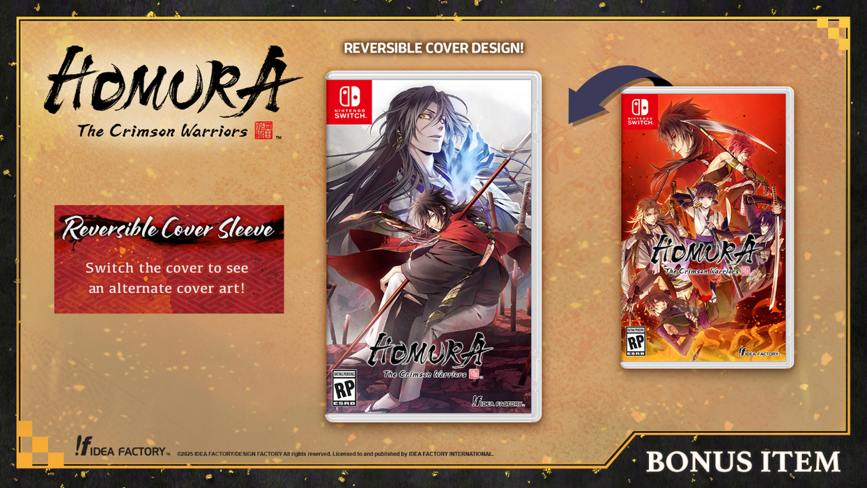 Homura: The Crimson Warriors - Nintendo Switch (PRE-ORDER)
