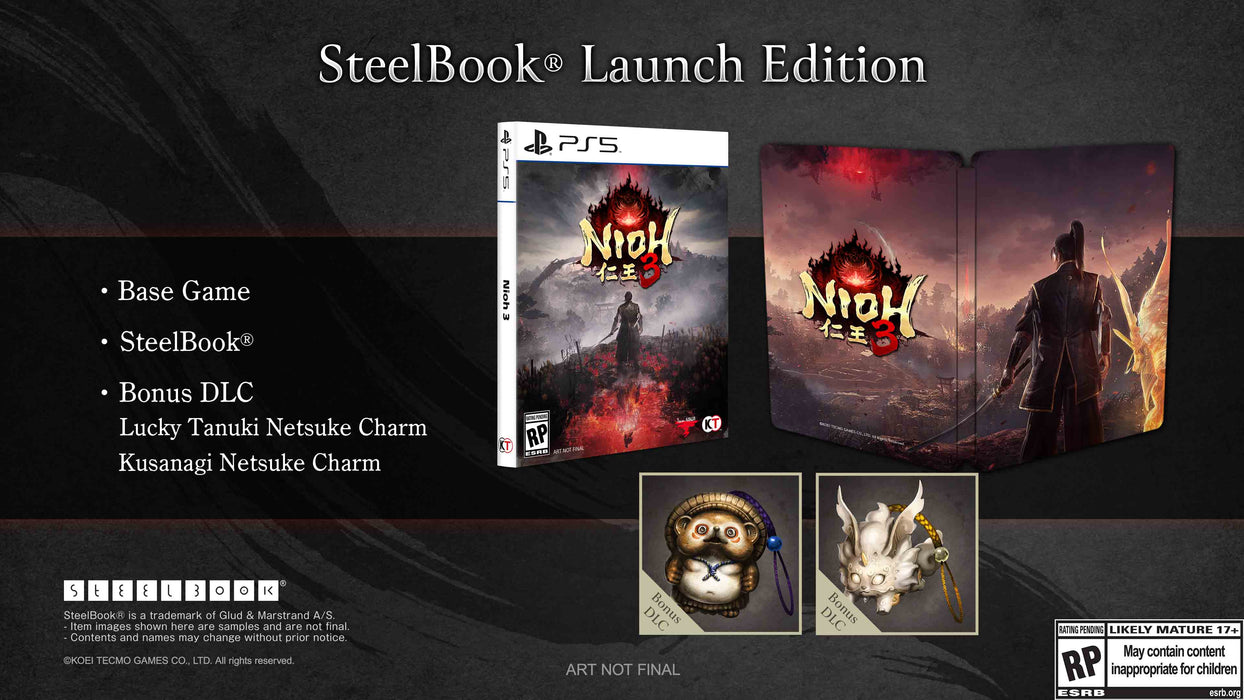 Nioh 3 - PlayStation 5 Steelbook Launch Edition (PRE-ORDER) [Free Shipping]