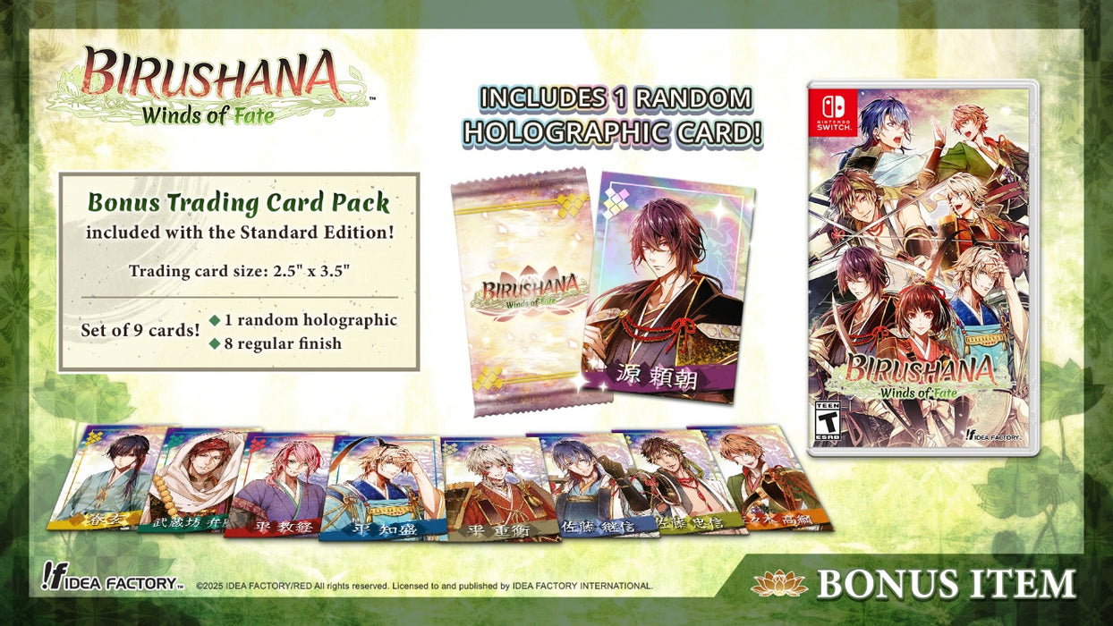 Birushana: Winds of Fate - Nintendo Switch (PRE-ORDER)