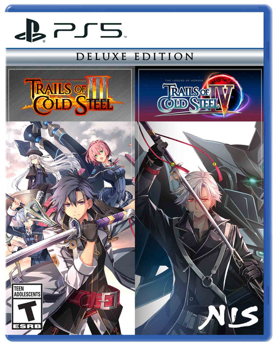 The Legend of Heroes Trails of Cold Steel III / The Legend of Heroes Trails of Cold Steel IV Deluxe Edition - PS5