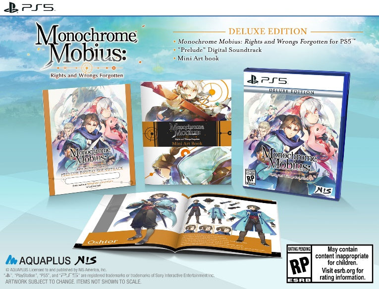 MONOCHROME MOBIUS RIGHTS AND WRONGS FORGOTTEN DELUXE EDITION - PS5