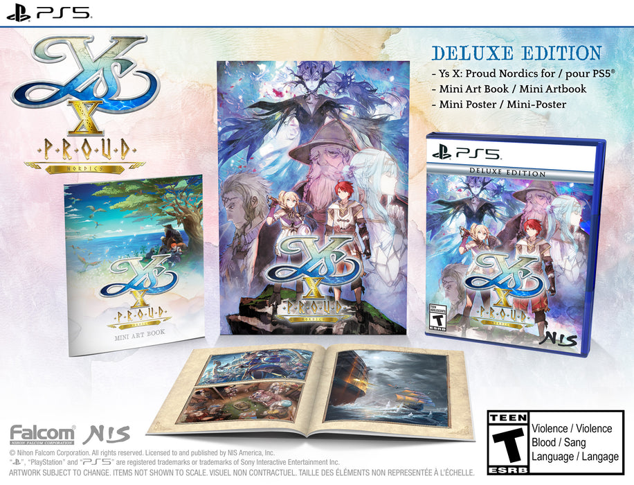 Ys X: Proud Nordics Deluxe Edition - PlayStation 5 (PRE-ORDER) [Free Shipping]