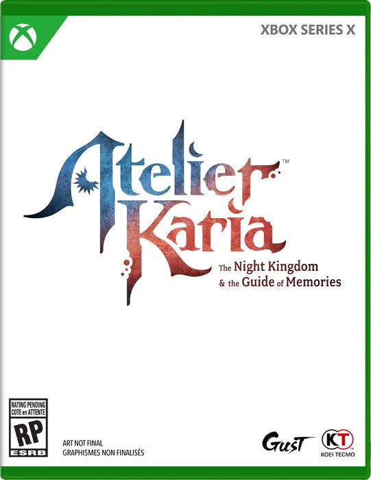 Atelier Karia: The Night Kingdom & the Guide of Memories - Xbox Series X (PRE-ORDER)