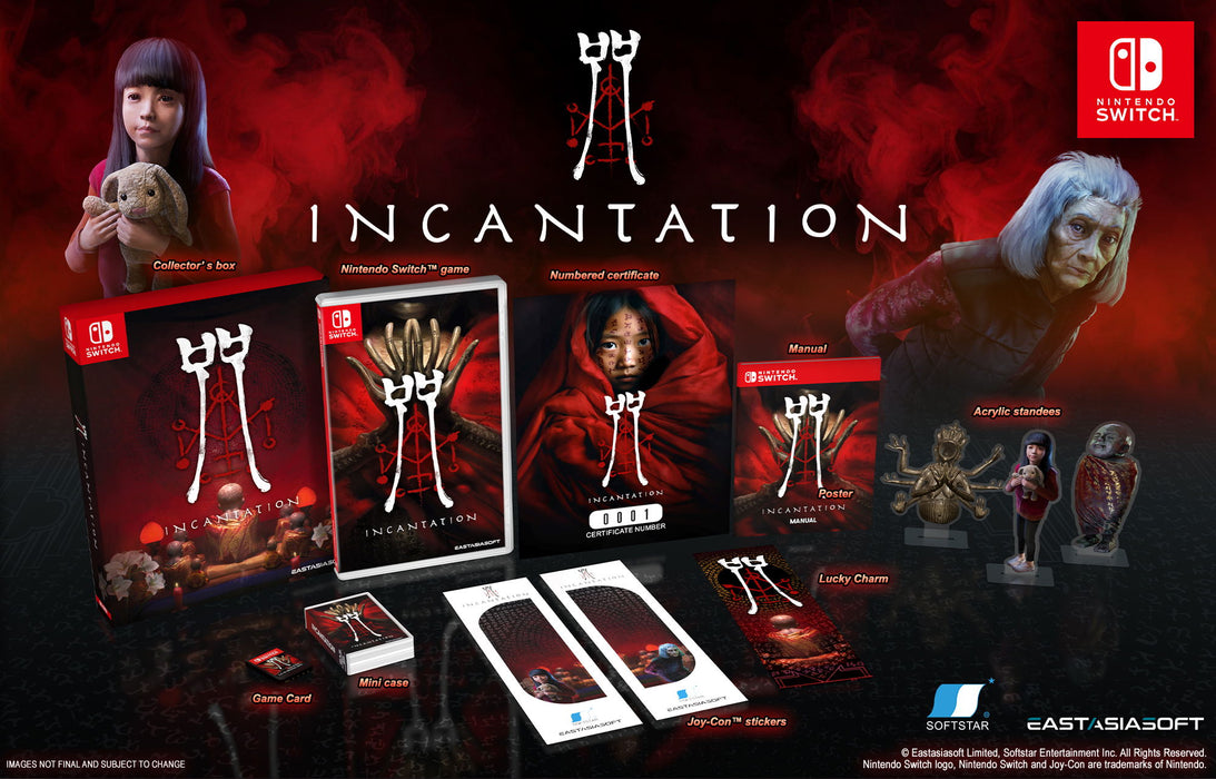 Incantation [Limited Edition] (Asian Import - English Cover - Multi-Language) - Nintendo Switch (PRE-ORDER)