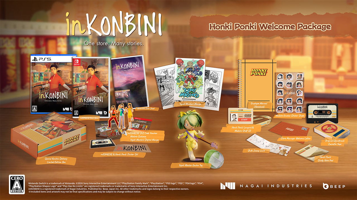 inKONBINI: One Store. Many Stories. [Limited Edition] (JPN Import - Multi-Language) - Nintendo Switch (PRE-ORDER)