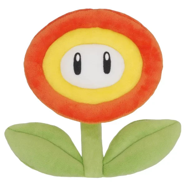 Super Mario Bros Fire Flower 6" Plush [Little Buddy]