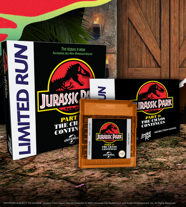 Jurassic Park Part 2: The Chaos Continues - Gameboy