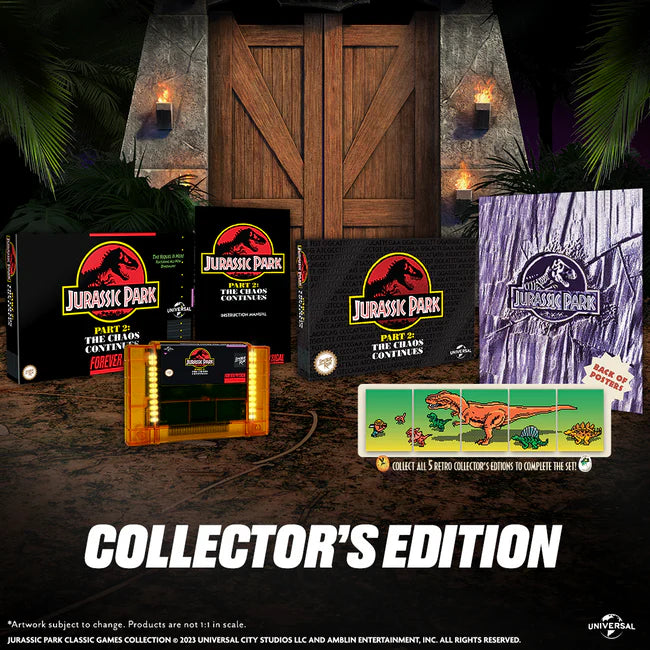 Jurassic Park Part 2: The Chaos Continues Collector's Edition - SNES