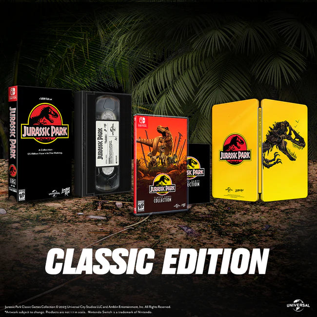 Jurassic Park: Classic Games Collection Classic Edition [Limited Run Games] - Nintendo Switch