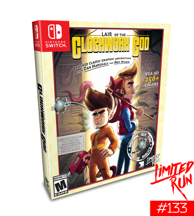 Lair of the Clockwork God Collector's Edition [Limited Run Games #133] - Nintendo Switch