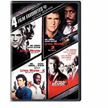 4 Film Favourites: Lethal Weapon 1-4 - DVD