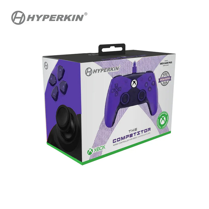 Hyperkin - THE COMPETITOR WIRED CONTROLLER XBS/PC (PURPLE)