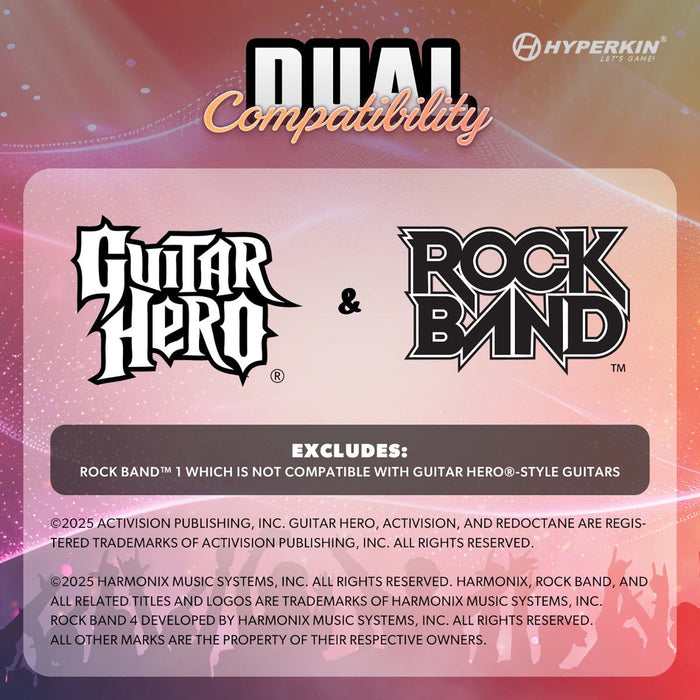 Hyper Strummer Guitar Nintendo Wii (Free Shipping)