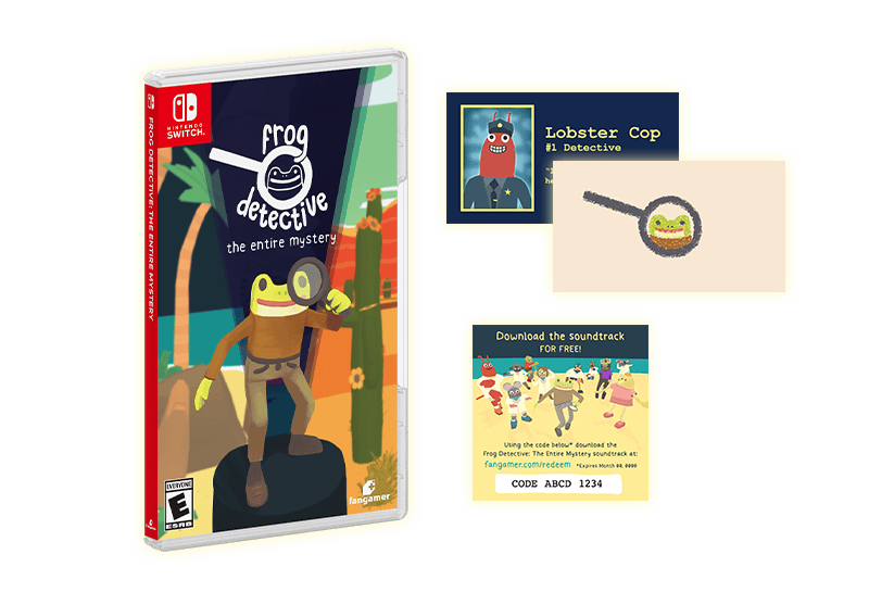 Frog Detective: The Entire Mystery - Nintendo Switch (PRE-ORDER)