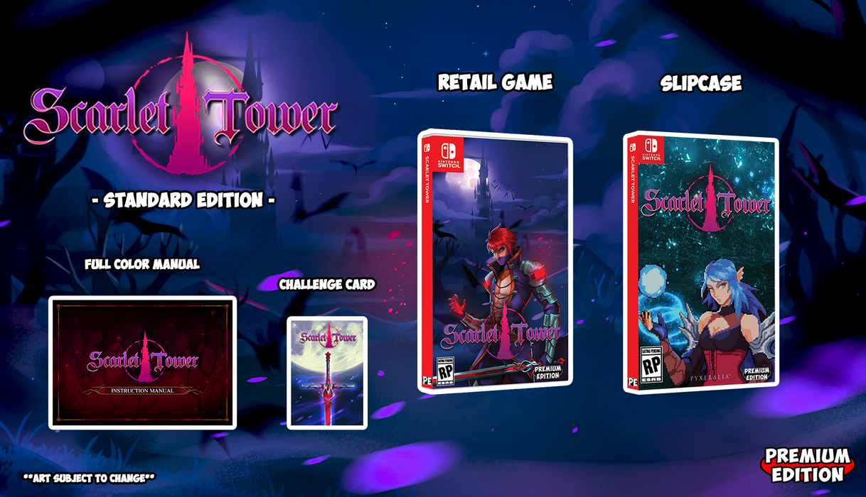 Scarlet Tower [STANDARD EDITION] [PREMIUM EDITION GAMES SERIES 8] - SWITCH (PRE-ORDER)