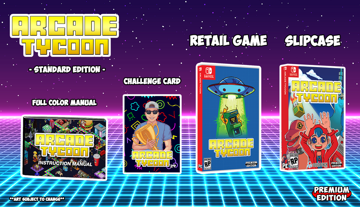 Arcade Tycoon [STANDARD EDITION] [PREMIUM EDITION GAMES SERIES 10] - Nintendo Switch (PRE-ORDER)