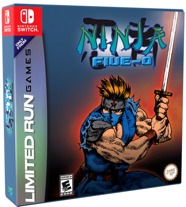 Ninja Five-O Collector's Edition [Limited Run Games #246] - Nintendo Switch