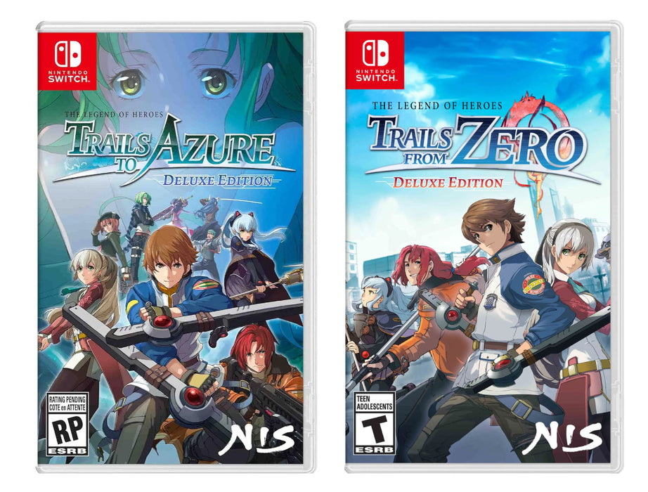 The Legend of Heroes Combo Pack (Trails From Zero + Trails to Azure) - Nintendo Switch [Preorder: Expected January 2026] [Free Shipping]