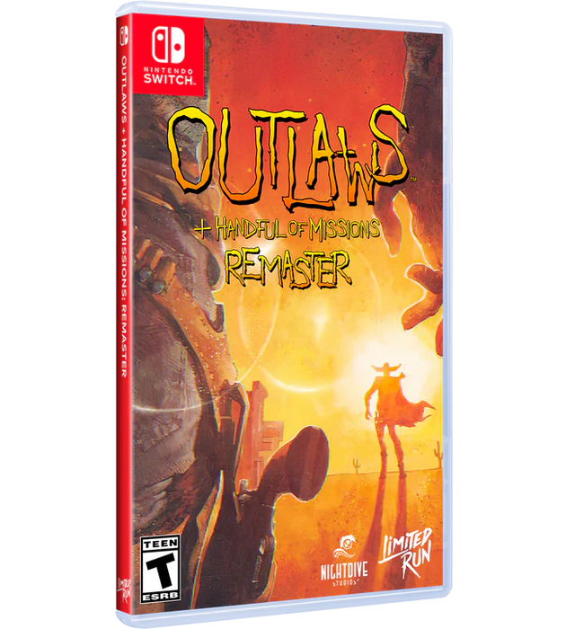 Outlaws + Handful of Missions: Remaster Standard Edition (Limited Run Games #308) - Nintendo Switch