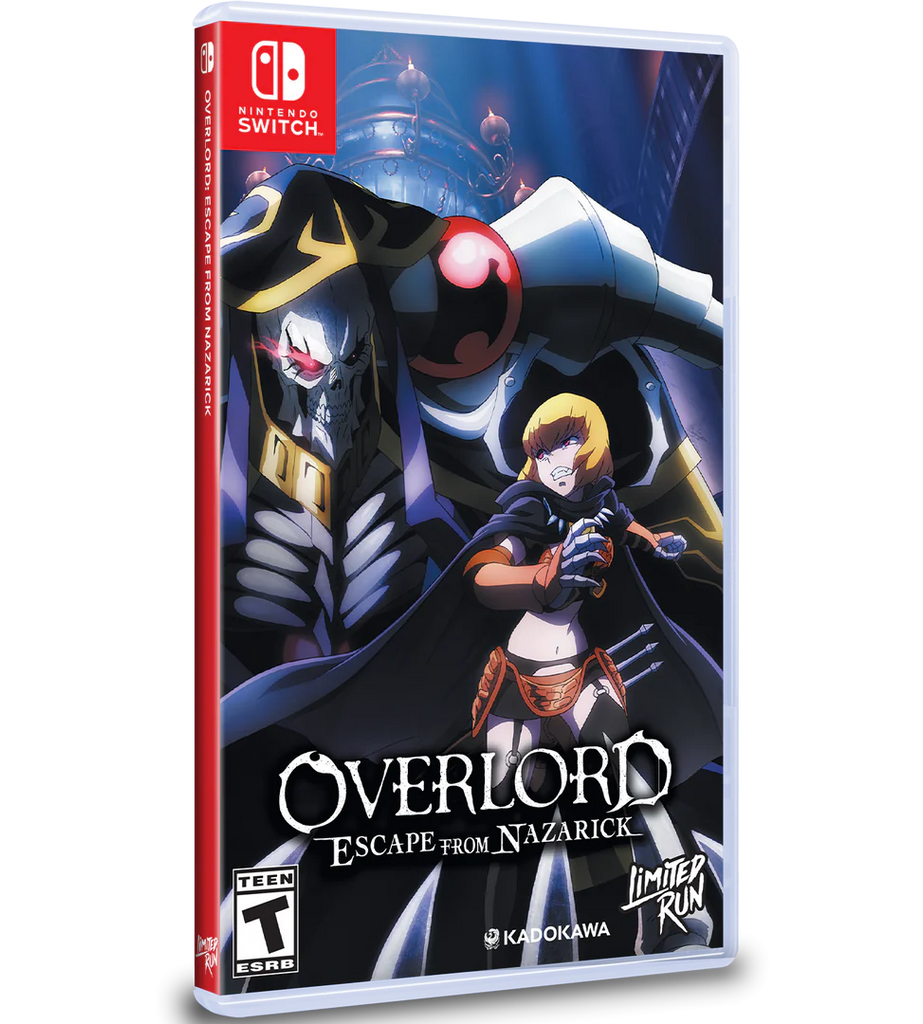 OVERLORD ESCAPE FROM NAZARICK 限定版　新品未開封品 Overlord: Escape from Nazarick [Limited Run Games #228] - Nintendo
