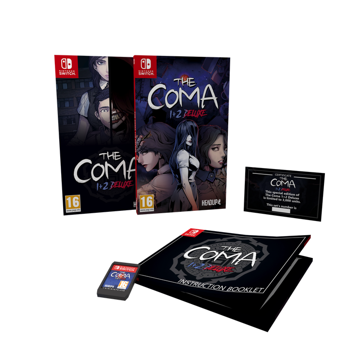 The Coma 1+2 Deluxe - First Press Special Edition [EU Import] - Nintendo Switch