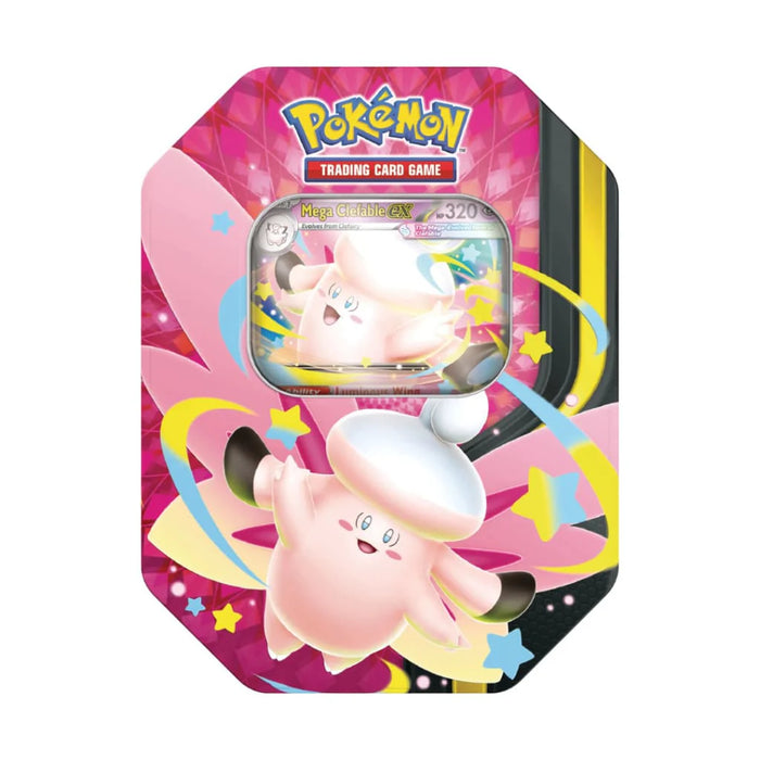Pokemon TCG: Mega Moonlit Tin - Gengar EX and Clefable EX