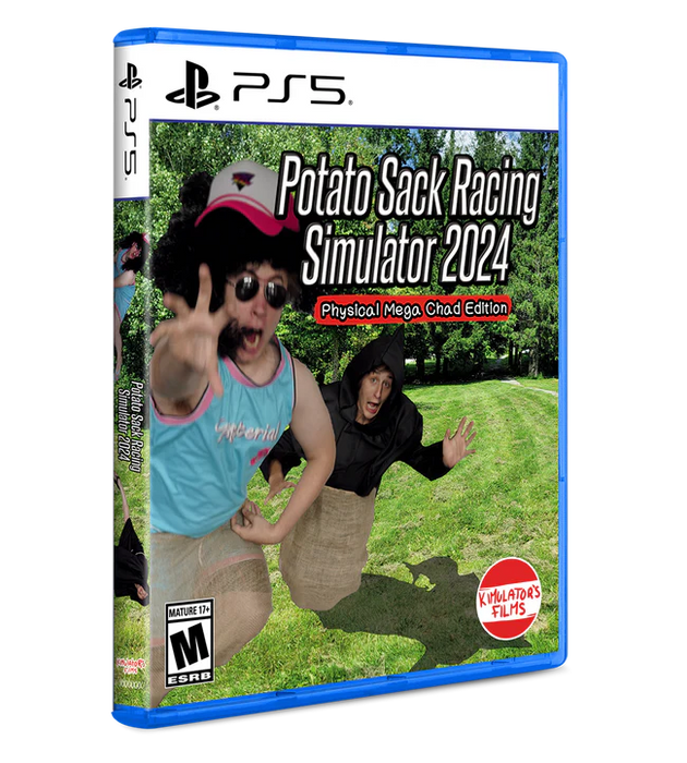 Potato Sack Racing Simulator 2024: Physical Mega Chad Edition (Limited Run Games #145) - PlayStation 5