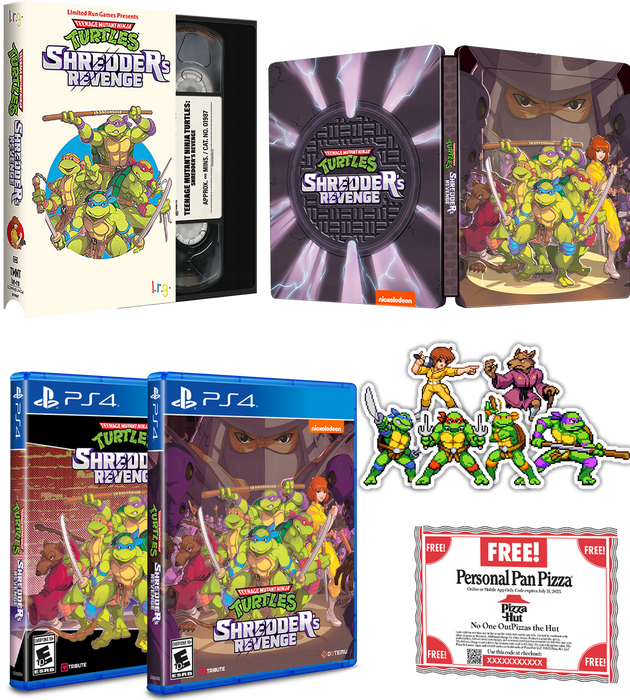 Teenage Mutant Ninja Turtles: Shredder's Revenge Classic Edition[Limited Run Games]  - Playstation 4