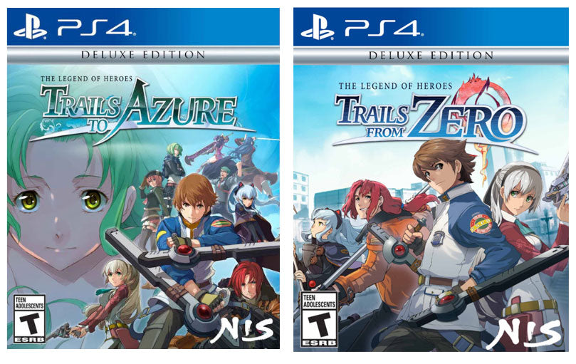 The Legend of Heroes Combo Pack (Trails From Zero + Trails to Azure) - Playstation 4 [Free Shipping]