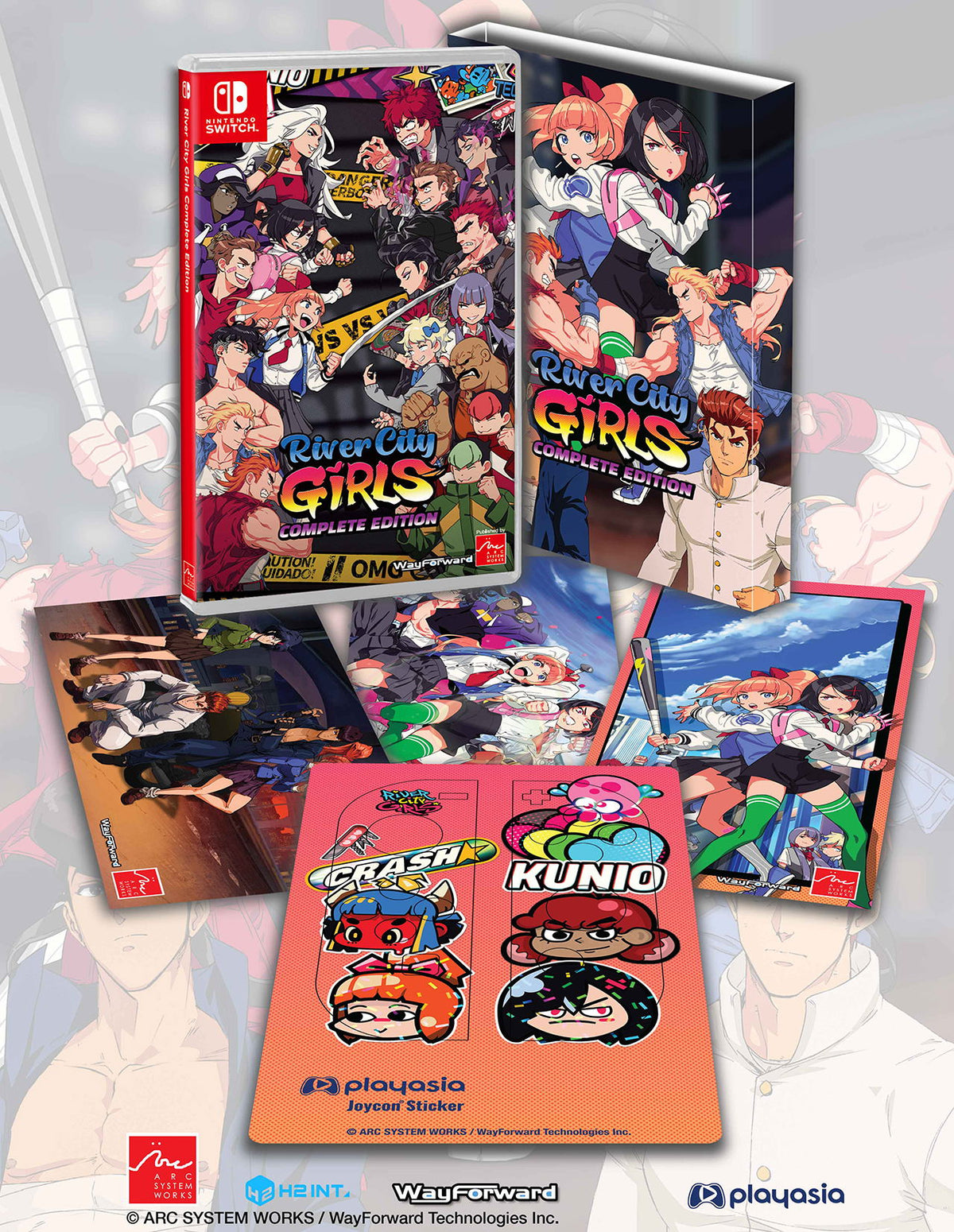【新品未開封】リバーシティガールズ　コンプリートエディション Switch River City Girls [Complete Edition] First Print Edition (Asian