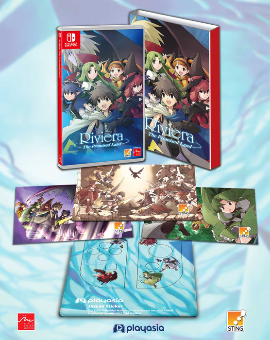 Riviera: The Promised Land Remaster [First Print Edition] (Asian Import - Multi-Language) - Nintendo Switch (PRE-ORDER)