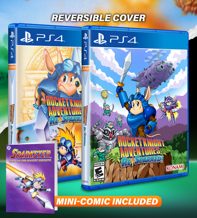 Rocket Knight Adventures: Re-Sparked [Limited Run Games #532] - Playstation 4