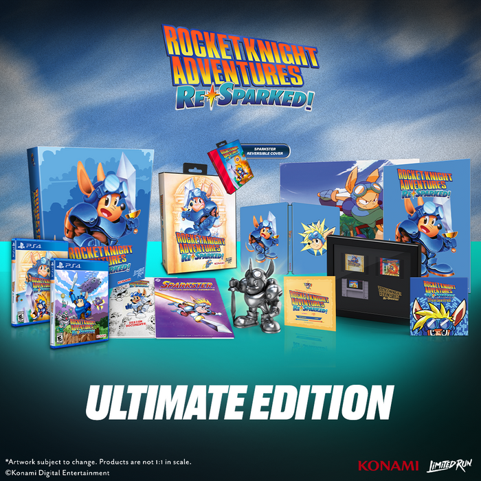 Rocket Knight Adventures: Re-Sparked [Ultimate Edition] [Limited Run Games #532] - Playstation 4  (FREE SHIPPING)