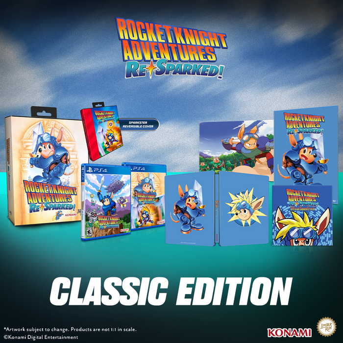 Rocket Knight Adventures: Re-Sparked [Classic Edition] [Limited Run Games #532] - Playstation 4 (FREE SHIPPING)