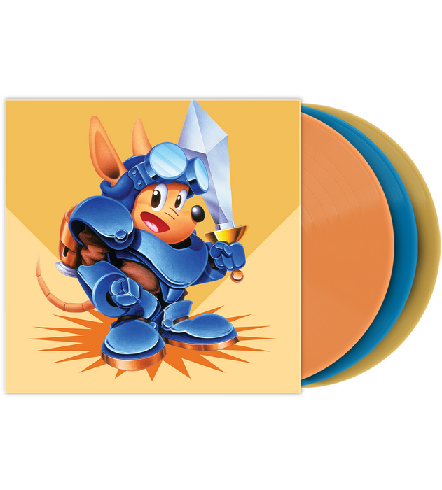 Rocket Knight Adventures: Re-Sparked - 3 LP Vinyl Soundtrack [Limited Run Games]  (FREE SHIPPING)