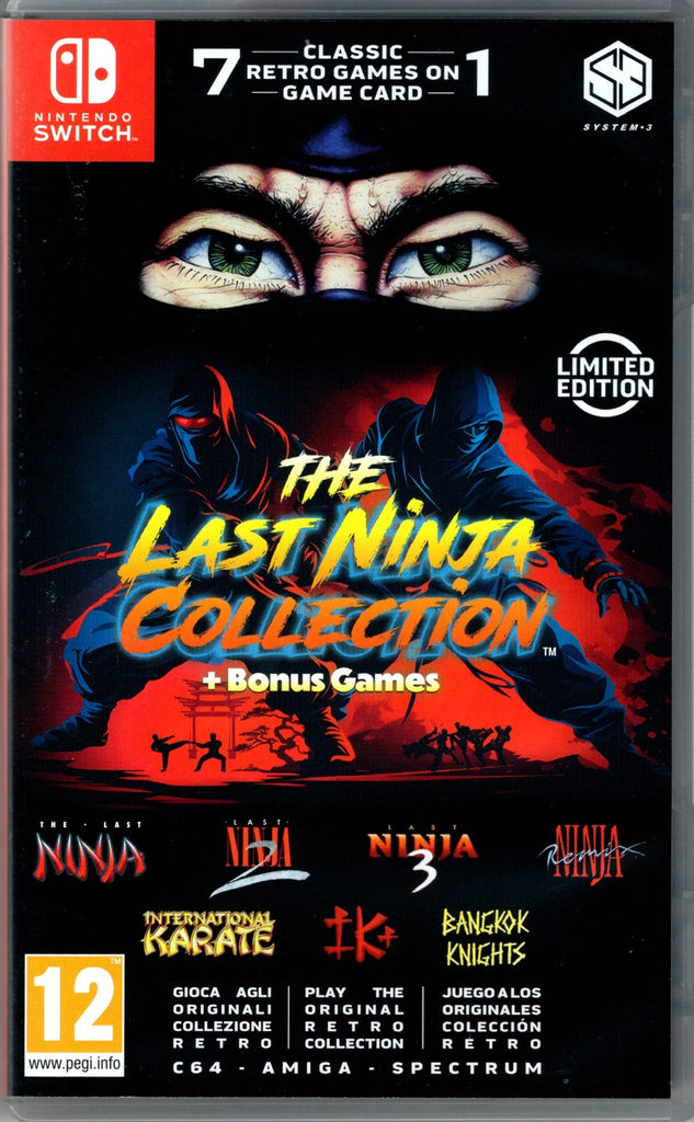 Nintendo Switch The Last Ninja Collection switch The Last Ninja Collection + Bonus Games [EU Import] - Nintendo