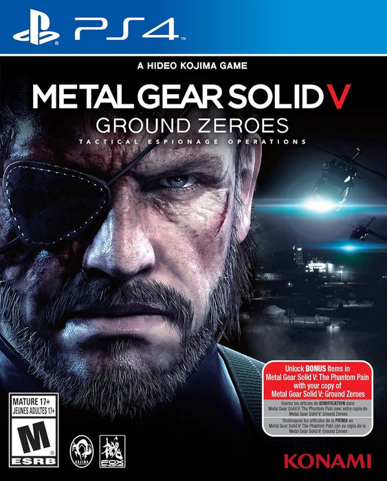 Metal Gear Solid V: Ground Zeroes - PS4