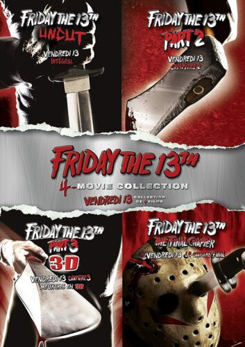 0 Friday the 13th: Deluxe Edition 4 Pack - DVD