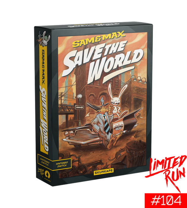 Sam & Max Save the World Collector's Edition [Limited Run Games #104]  - Nintendo Switch