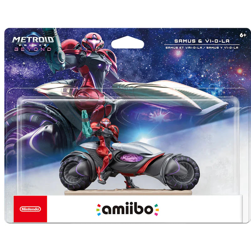 Nintendo Amiibo Samus / VI-O-LA Metro Prime 4 Beyond Series
