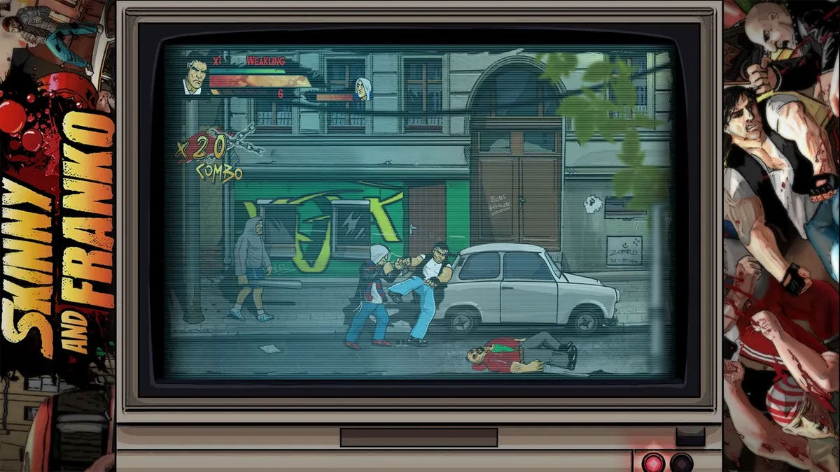 Skinny and Franko: Fist of Violence [Physical Standard Version] - Playstation 4