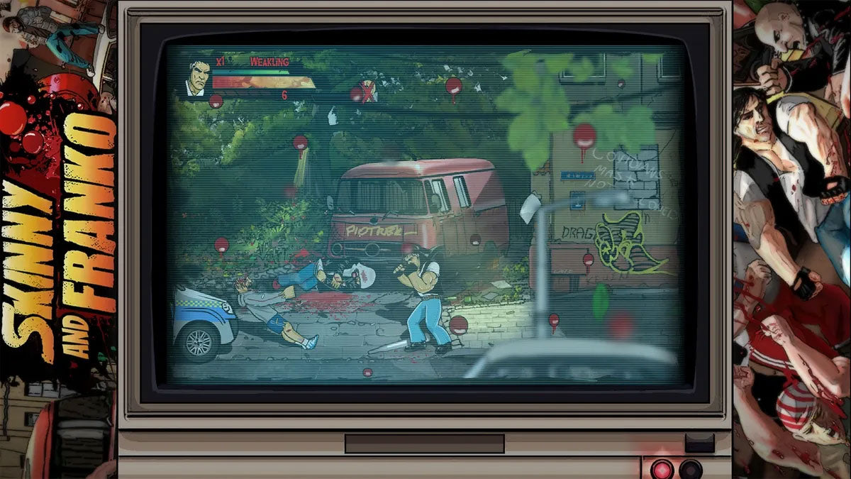 Skinny and Franko: Fist of Violence [Physical Standard Version] - Playstation 4