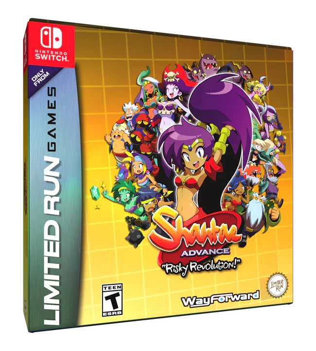 Shantae Risky Revolution! シャンティ 2 Shantae Advance: Risky Revolution Classic Edition (Limited Run