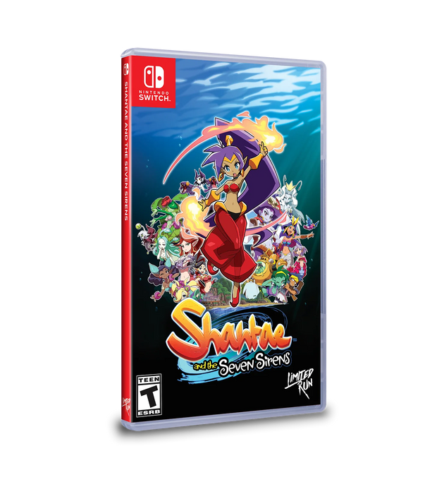 SHANTAE AND THE SEVEN SIRENS [LIMITED RUN GAMES #72] - SWITCH