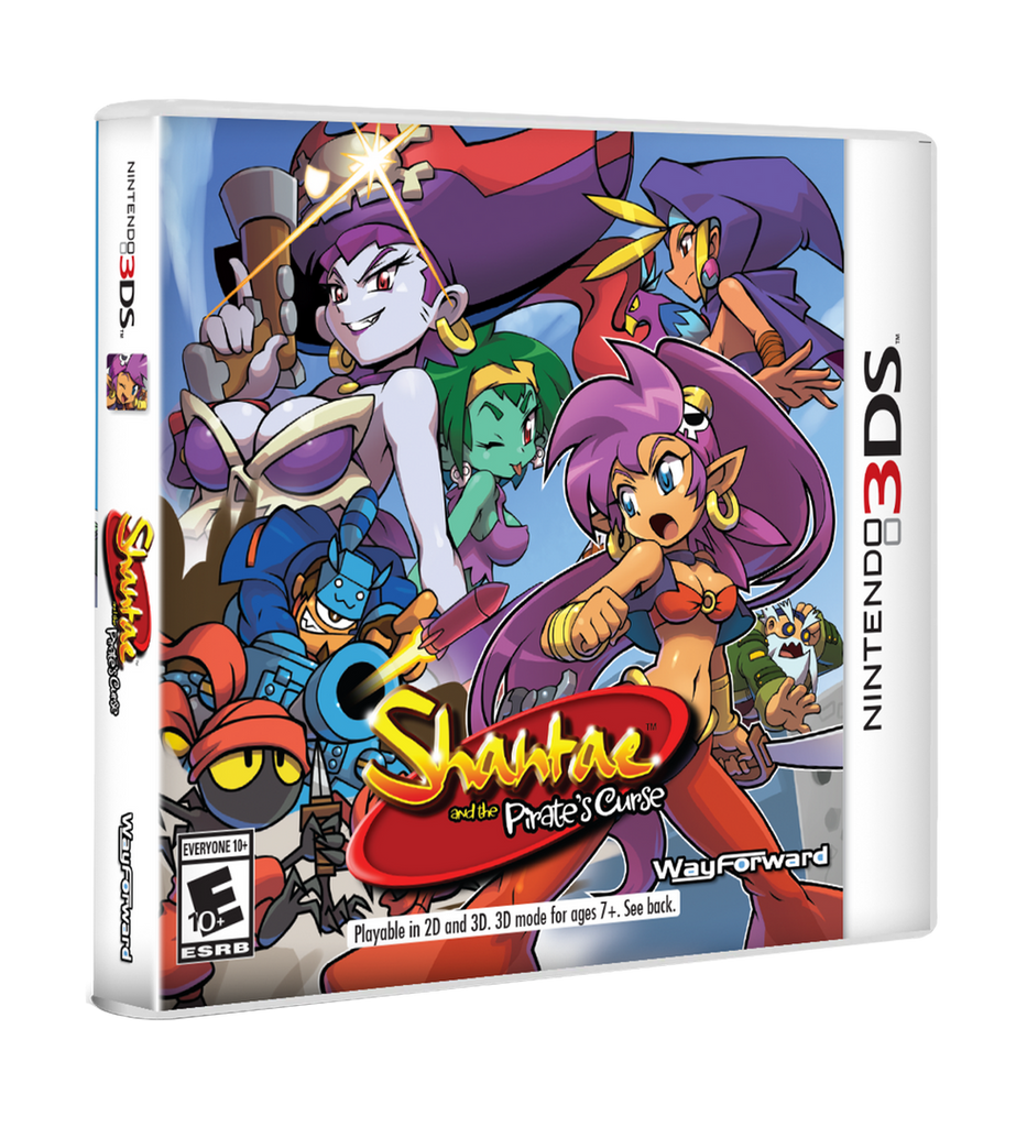 Shantae and the Pirate's Curse (3DS)　北米版 ニンテンドー3DS/2DS