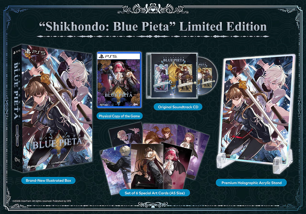 Shikhondo: Blue Pieta [Limited Edition] (Asian Import - Multi-Language) - Playstation 5 (PRE-ORDER)